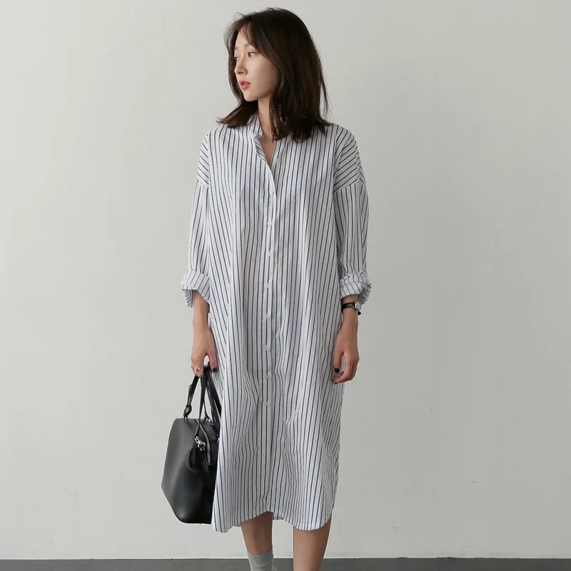 

Good Quality new loose Ladies Casual Shirt Women Blouses Long Sleeve Plaid Shirts Turn Down Collar Shirt Casual Tunic Feminine