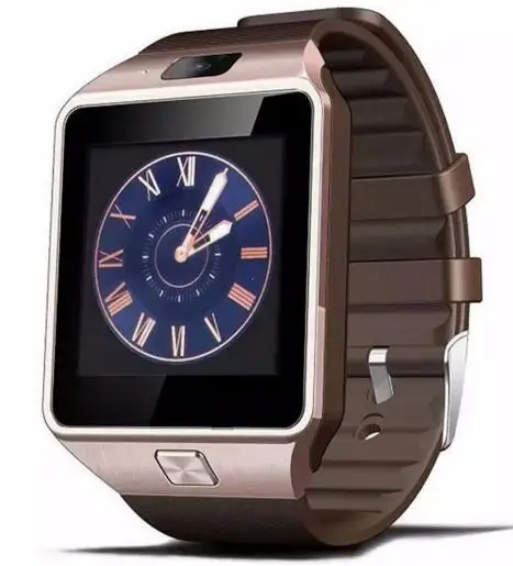 LETINE DZ09 DZ 09 мужские Смарт часы телефон носимые устройства Smartwatch для Bluetooth подключения Android Apple iPhone Amazfit PK GT08 A1 - Цвет: Золотой