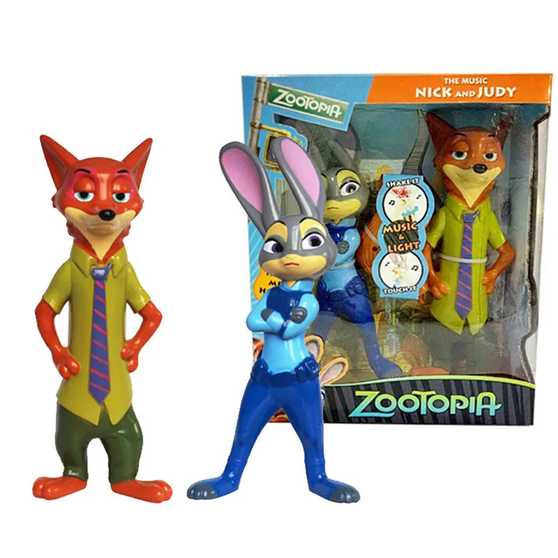 Zootopia swing, music and light Fox Nick Wilde Rabbit Judy Hopp Sloth