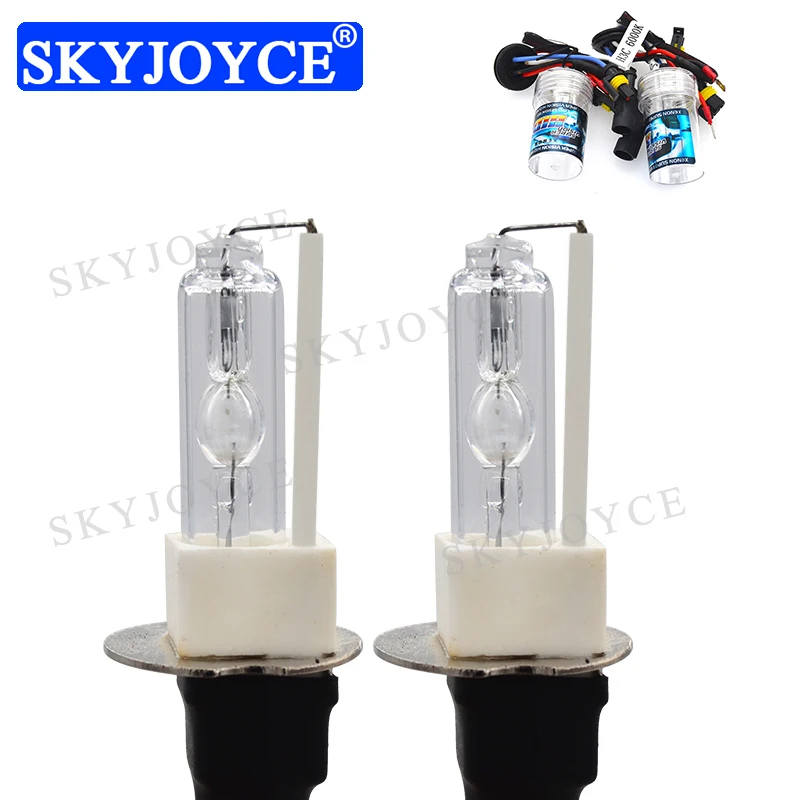 SKYJOYCE 55 Вт ксеноновая H3C HID лампа 35 3000 К желтая H3 4300 5000 6000 8000 для автомобильных фар