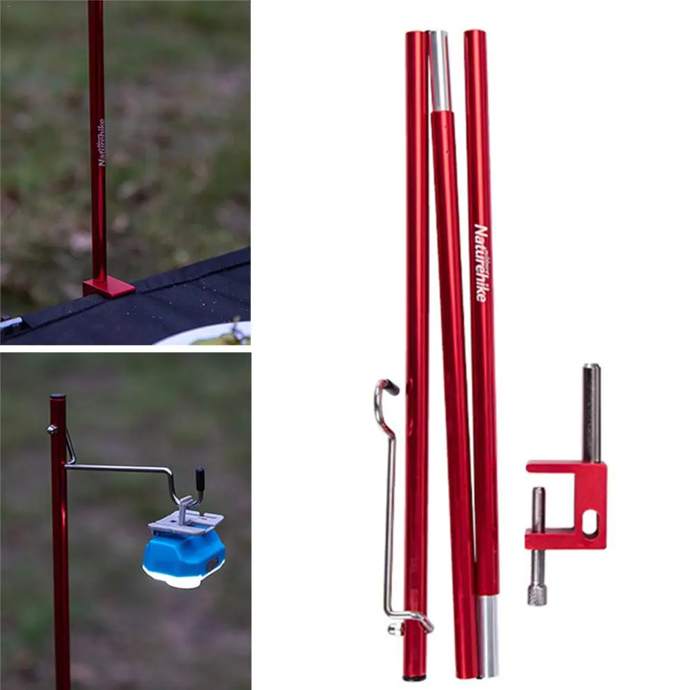 

Camping Telescoping Tarp Poles Set Adjustable Aluminum Light Rods For Tents Awning Pole For Tent Travel Outdoor Hiking Accessory