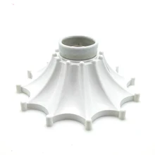 E27 базы светодио дный держатель лампы свет круглый пластиковые потолочные светильники лампы адаптер держатель лампы основания высокое качество