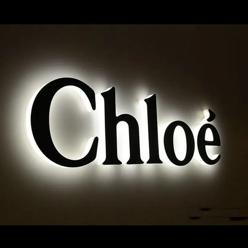 

3D stainless steel back lit illuminated lettering signage