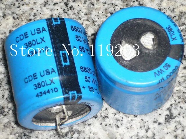 [BELLA] CDE USA 6800UF50WV Точное сопряжение 10 шт./лот|cde| |