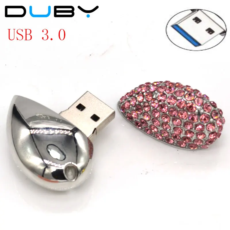 Usb флеш-накопитель с милым сердцем, 32 ГБ, цепочка на цепочке, флеш-накопитель, 16 ГБ, 8 ГБ, 4 Гб, флешка, 3,0 гаджет, компьютер, подарок, USB флешка