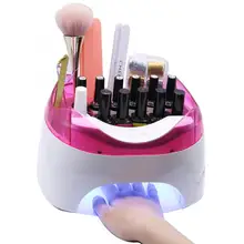 4 типа 36 Вт Многофункциональный УФ светодиодный светильник для ногтей Сушилка для ногтей Клей сушка с функцией хранения