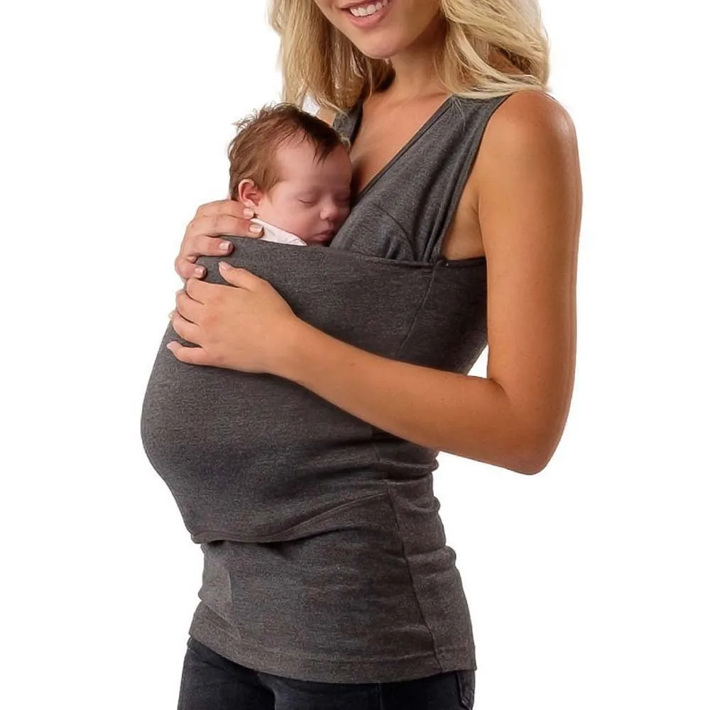 

JAYCOSIN Tops Tee Shirt Femme Parenting Child tops women 2018 Kangaroo Hoodie Women Vest Mother Clothes mar13