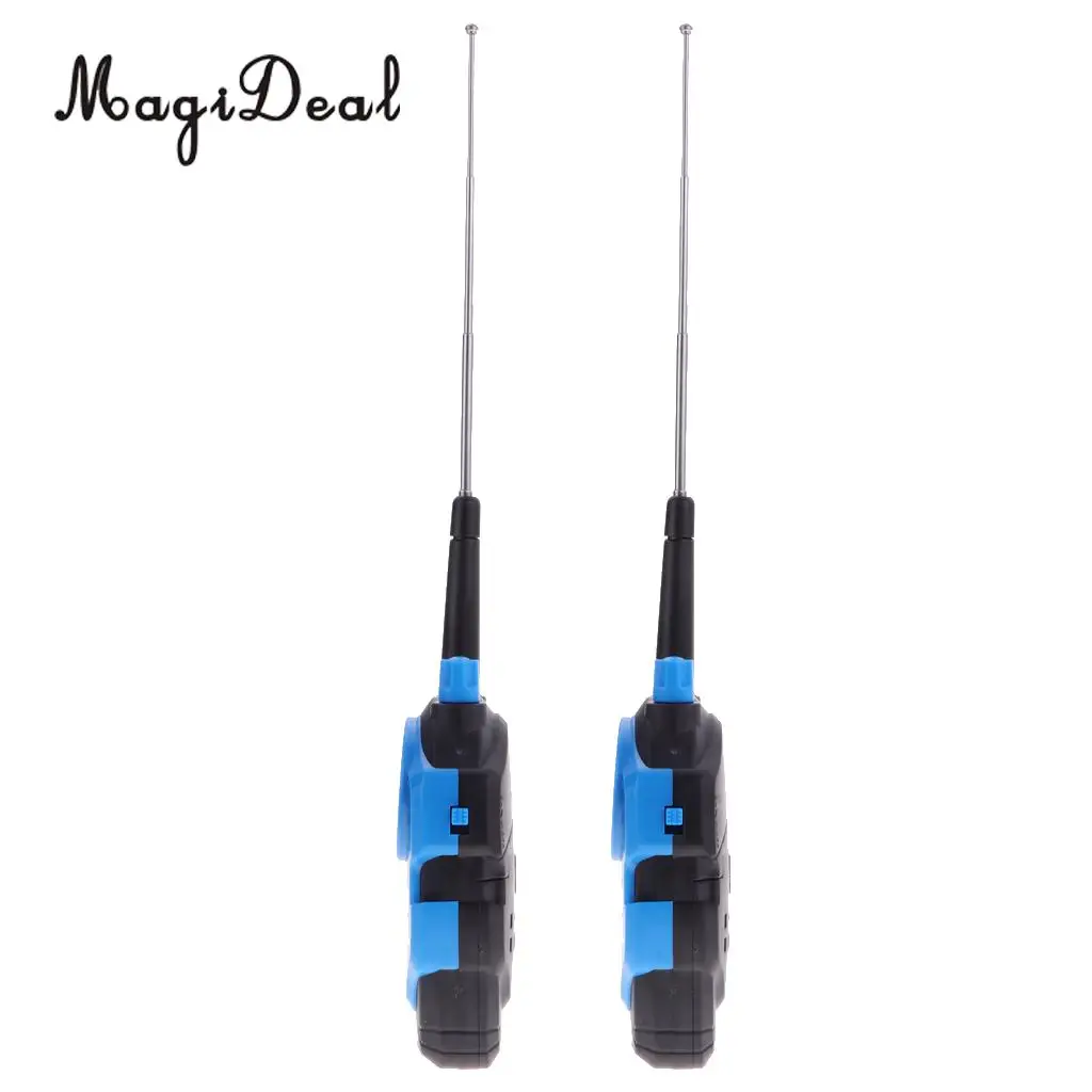 2Pcs Electronic Walkie Talkie Toy Portable Two-Way Radio Interphone Pretend Play Phone Game Outdoor Communication Toys Kids Gift