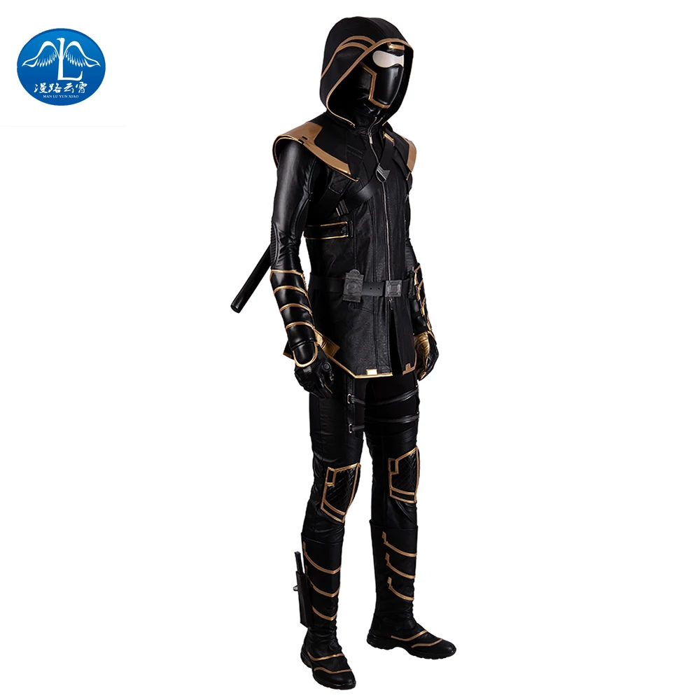 MANLUYUNXIAO 2019 Endgame Marvel Costume Cosplay Adult Hawkeye Clint Barton Hoodie Jacket Halloween Christmas Party Full Set MANLUYUNXIAO 2019 Endgame Marvel Costume Cosplay Adult Hawkeye Clint Barton Hoodie Jacket Halloween Christmas Party Full Set