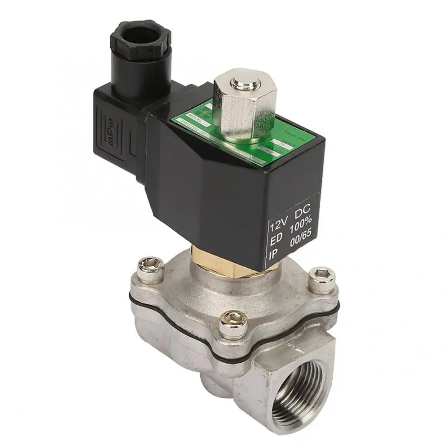 

2S-200-20 G3/4" Normally Open Stainless Steel Electric Solenoid Valve For Water Air