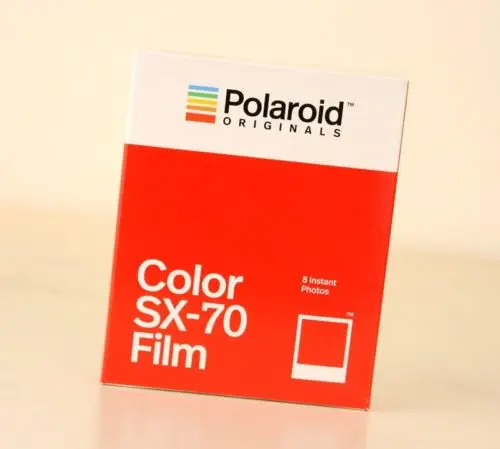 Polaroid SX70 оригинальная цветная мгновенная пленка и черно-белая для камеры SX-70 Land
