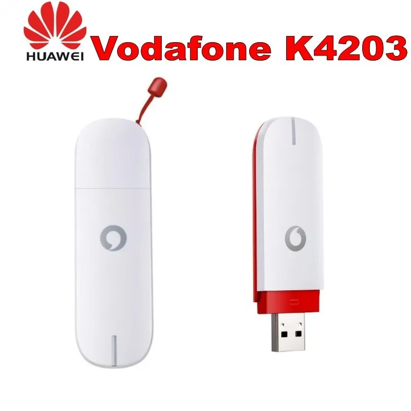 Лот из 100 шт. Vodafone 3g USB huawei K4203 Мобильный широкополосный модем ключ USB