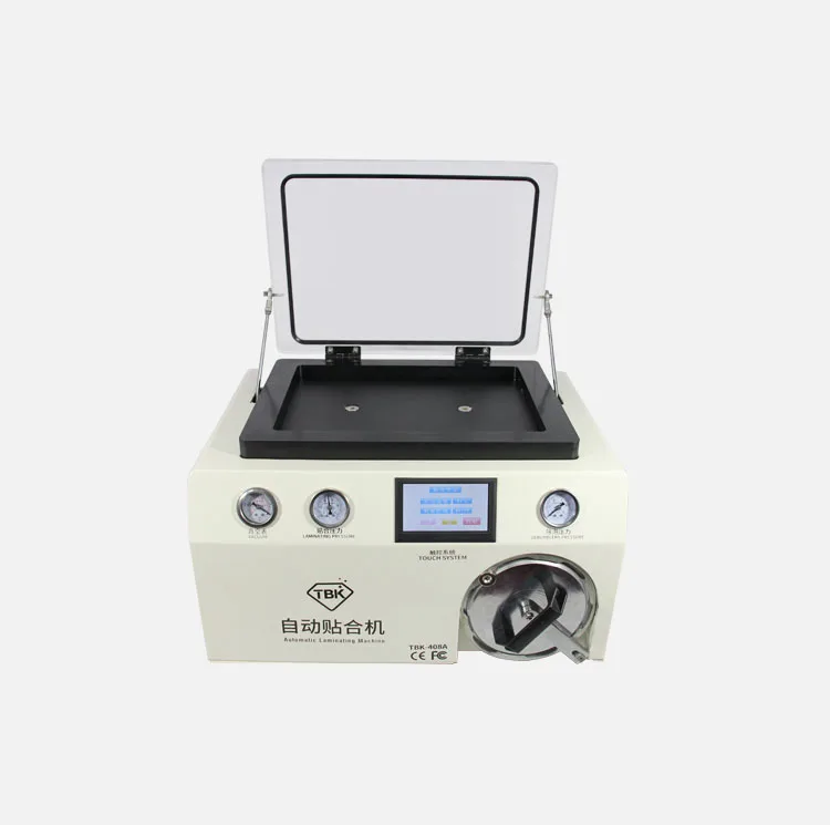 

Newest TBK-408A Mobile Phone LCD Laminator Machine with Transparent Cover and Autoclave Bubble Remover