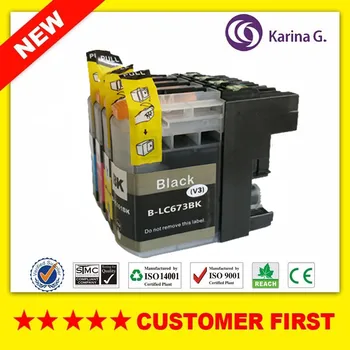

Compatible Ink Cartridge for Brother LC673 suit For Brother MFC-J2320 MFC-J2720 etc.