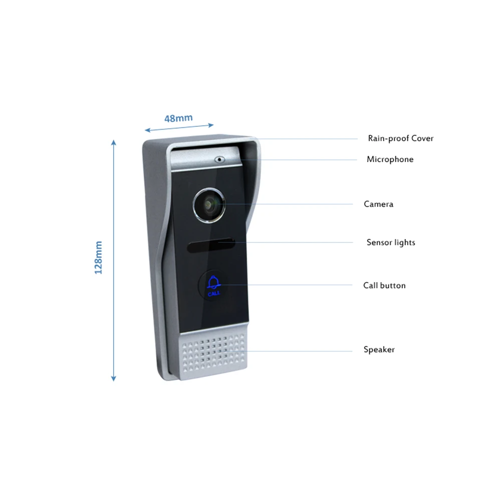 Homefong 10 Video Intercom Door Phone Home Intercom