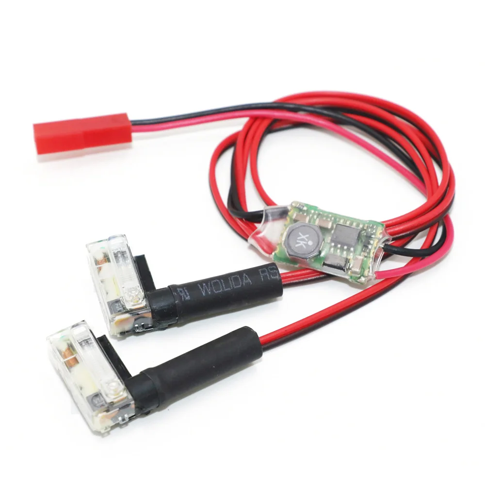 En Ligne 1 pièces xénon nuit stroboscope Flash lumière automatique puissance entrée 5 V 26 V large tension pour FPV Multicopter RC quadrirotor vente en gros