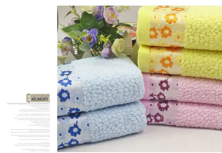 Полотенце для лица Высококачественная кружевная ткань с цветочным узором 34 см* 75 см Хлопковое полотенце банные полотенца для отелей Лидер продаж