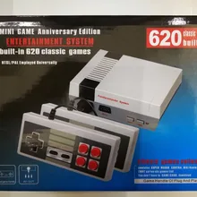 20 шт. Мини ТВ игровая консоль 8 бит Ретро игровая консоль встроенный 620 Игры Портативный игровой плеер лучший подарок