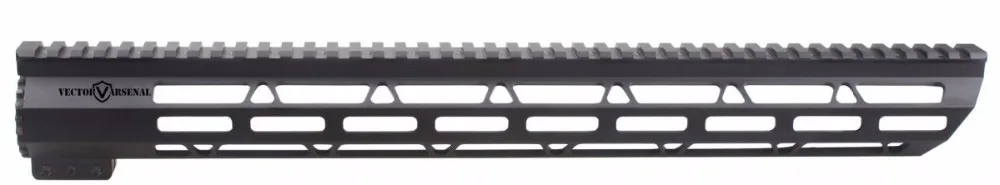 Векторная Оптика Тактический тонкий M-LOK 17 дюймов поплавок Handguard Пикатинни кронштейн подходит 223 5,56 AR 15 M4 M16