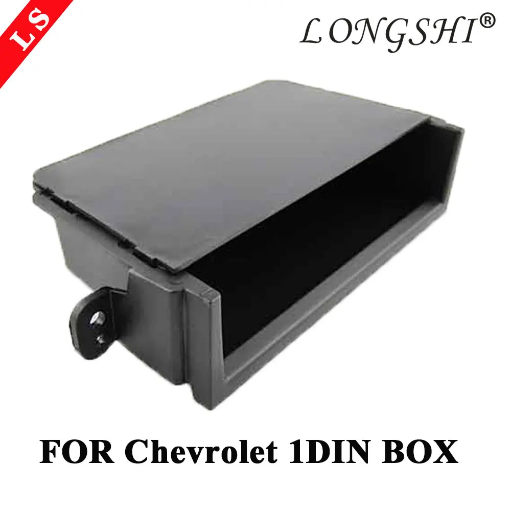 

One 1 Din Car Stereo Radio Refitiing Storage Pocket Box Spacer for Chevrolet Mounting Trim Fascia Kit 1din
