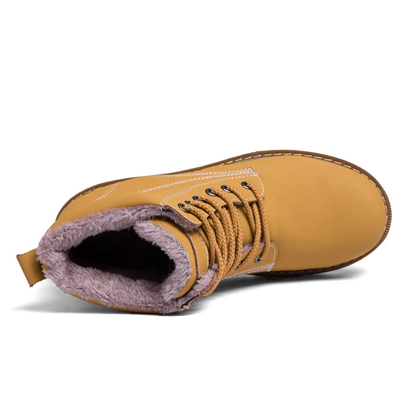 Inverno Cotton Água Outono De Cotton Quente Black D' Masculino À yellow Ferramental Prova Trabalho 35 black Dos Couro Amantes Homens yellow 45 Tornozelo Unisex Casuais Botas Neve vqzpx4wna
