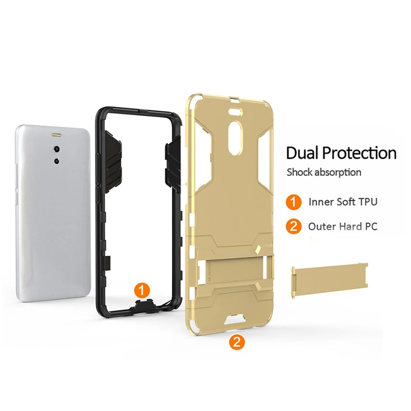 Чехол для MEIZUm6 MS6 Мягкий противоударный чехол подставка из ТПУ MEIZUm3 M5 M5S MX5 MX6 M6 Note MX