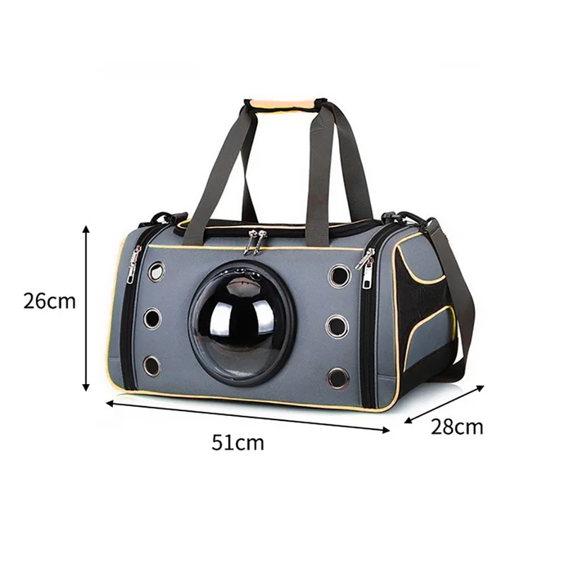 Сумка-переноска для собак Космическая Форма дышащая сумка для щенков на открытом воздухе Дорожная сумка через плечо Мягкая Питомник большие маленькие собаки кошки