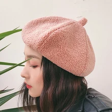 Шапки с плоской подошвой, винтажные однотонные женские осенне-зимние шапки без косточек с черепом, шапка с петлей Harajuku Docker, Матросская Байкерская Кепка, регулируемая