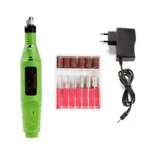 Мощность электрический прибор для машинка для маникюра и сверлами для ногтей Гель-лак для нейл-арта жидкость для снятия инструменты для ногтей Педикюр фрезы