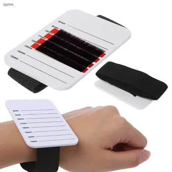 

Eyelash Extension Tool For False Lash Arc-Shape Glass Adhesive Glue Pallet Eyelash Extension Tool