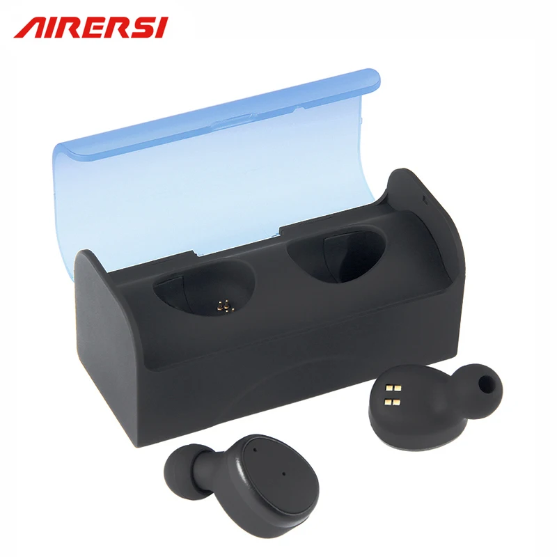 

New Mini Bluetooth Headset True TWS Wireless Earphone with Charging Box Noise Cancelling Sport Bluetooth headphones