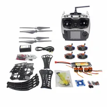 F14892-H DIY RC Дрон Квадрокоптер RTF X4M360L рамка Комплект QQ Super Radiolink AT9S передатчик приемник