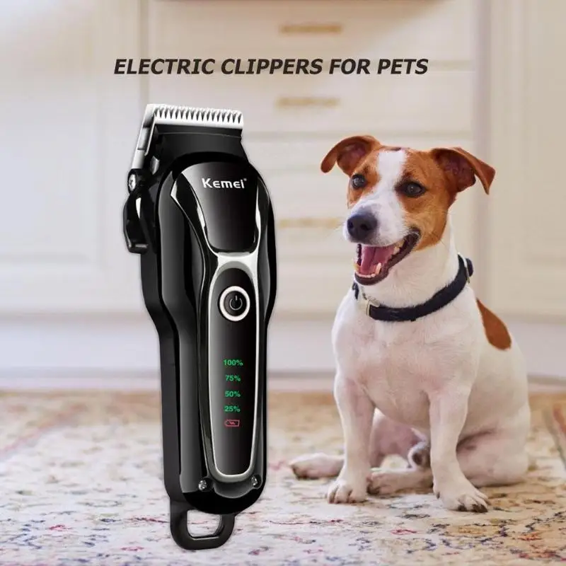

Electric Dog Hair Trimmer Cutter Rechargeable Pet Hair Grooming Clipper EU
