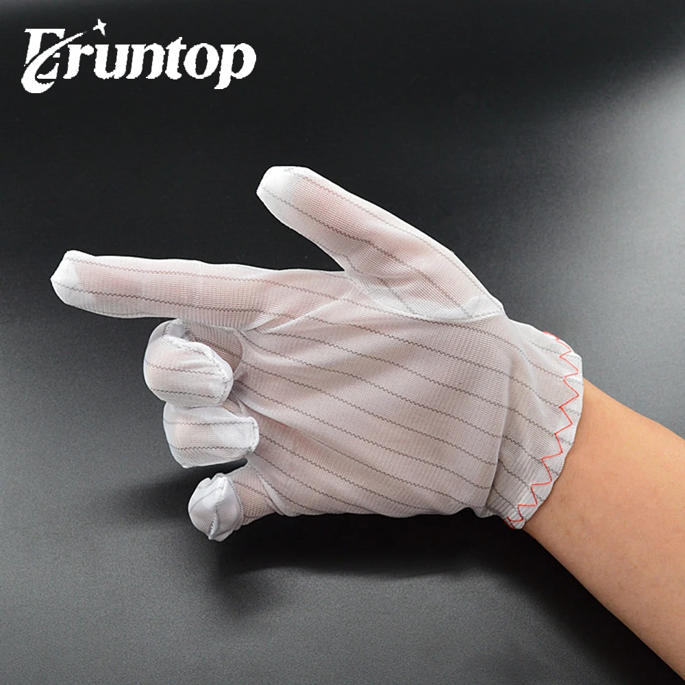 1 пара антистатические перчатки для электронной промышленности | Инструменты