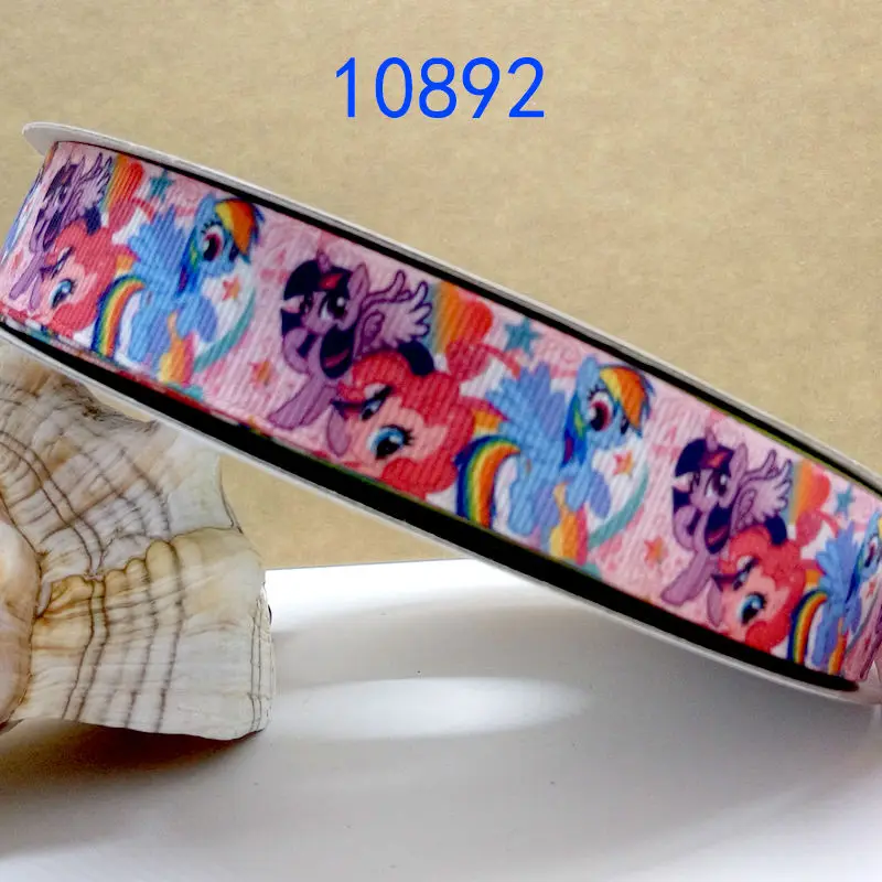 

Free shipping 2016 new arrival ribbons Hair Accessories ribbon 10 yards printed grosgrain ribbons 10892