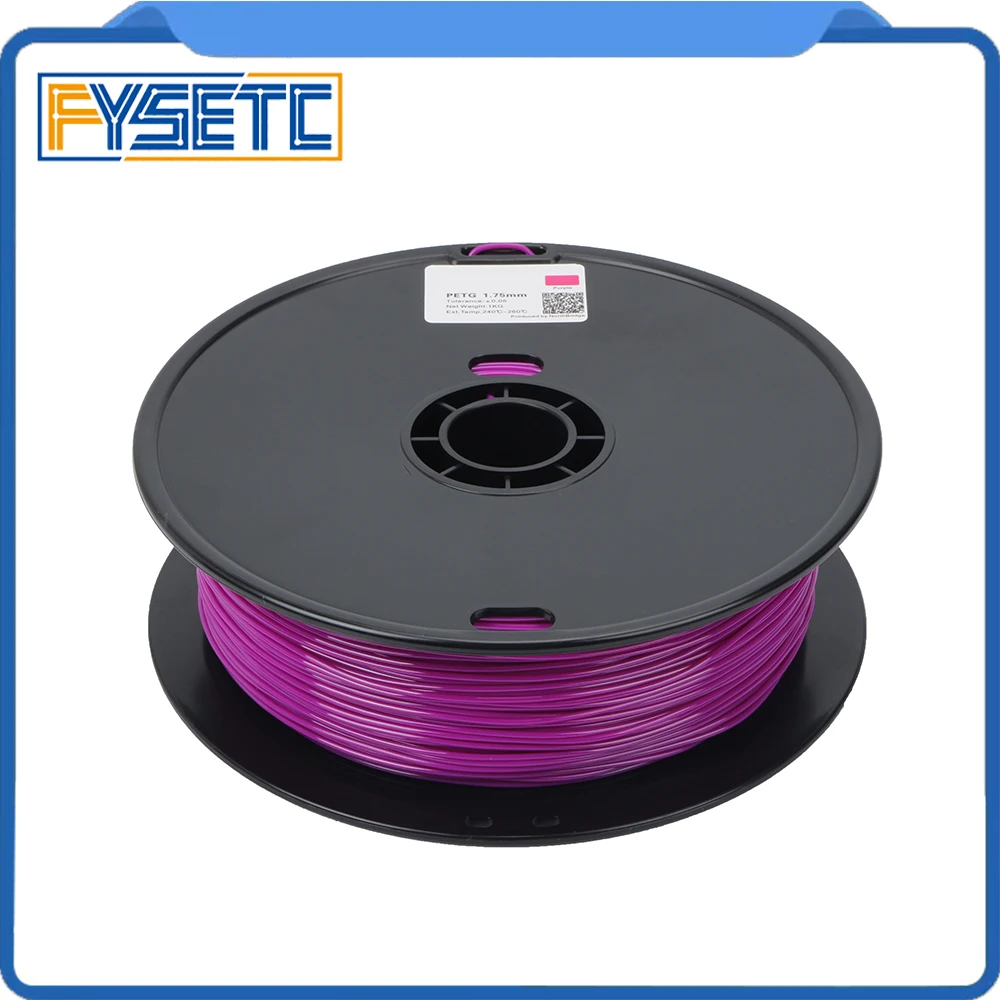 PETG Filament 1.75mm 1kg/2.2lbs Top Quality Purple Color Printing Materials 1.75 PETG Filament For 3D Printer/3D Pen VS ABS/PLA PETG Filament 1.75mm 1kg/2.2lbs Top Quality Purple Color Printing Materials 1.75 PETG Filament For 3D Printer/3D Pen VS ABS/PLA