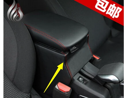 Special Purpose Vehicle central armrest armrest storage box For PEUGEOT 2008 2014 2015 2016