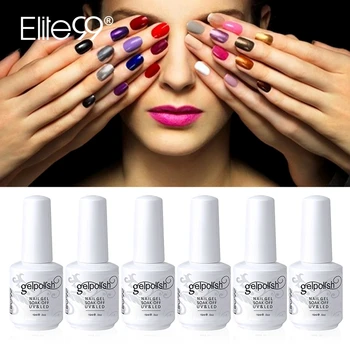 

Elite99 15ml Soak Off Nail Gel Varnish 298 Fashion Colors Nail Art Polish Gel Paint Design Semi Permanent Nail Gelpolish Lacquer