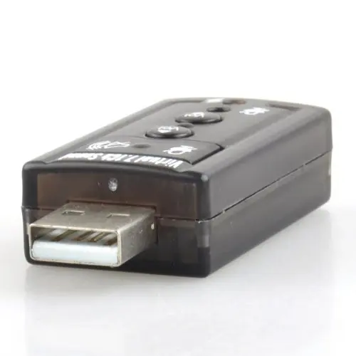 7,1 канальный USB внешняя звуковая карта аудио адаптер
