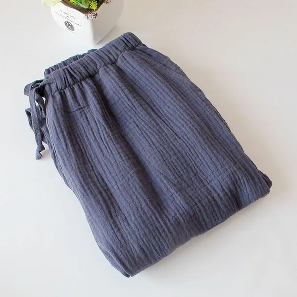 ZDFURS* продукт весна осень хлопок домашние брюки пижамы женские Пижамные брюки одежда для отдыха парные пижамы брюки