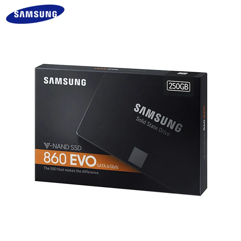 SAMSUNG SSD 860 EVO 250 ГБ 500 ГБ 1 ТБ Внутренний твердотельный накопитель HDD жесткий диск SATA3 2,5 дюймов 550 МБ/с./с SSD для ноутбуков настольных ПК