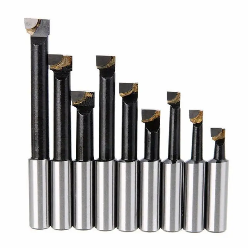 

9pcs F1 Type Durable Hard Alloy Shank Boring Bar Set Carbide Tipped Bars