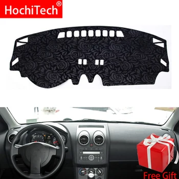 

Rose Pattern Non-slip Dashmat Dash Mat Dashboard Cover Pad Carpet Car Sticker for Nissan Qashqai Rogue J10 2006-2015 Car Styling