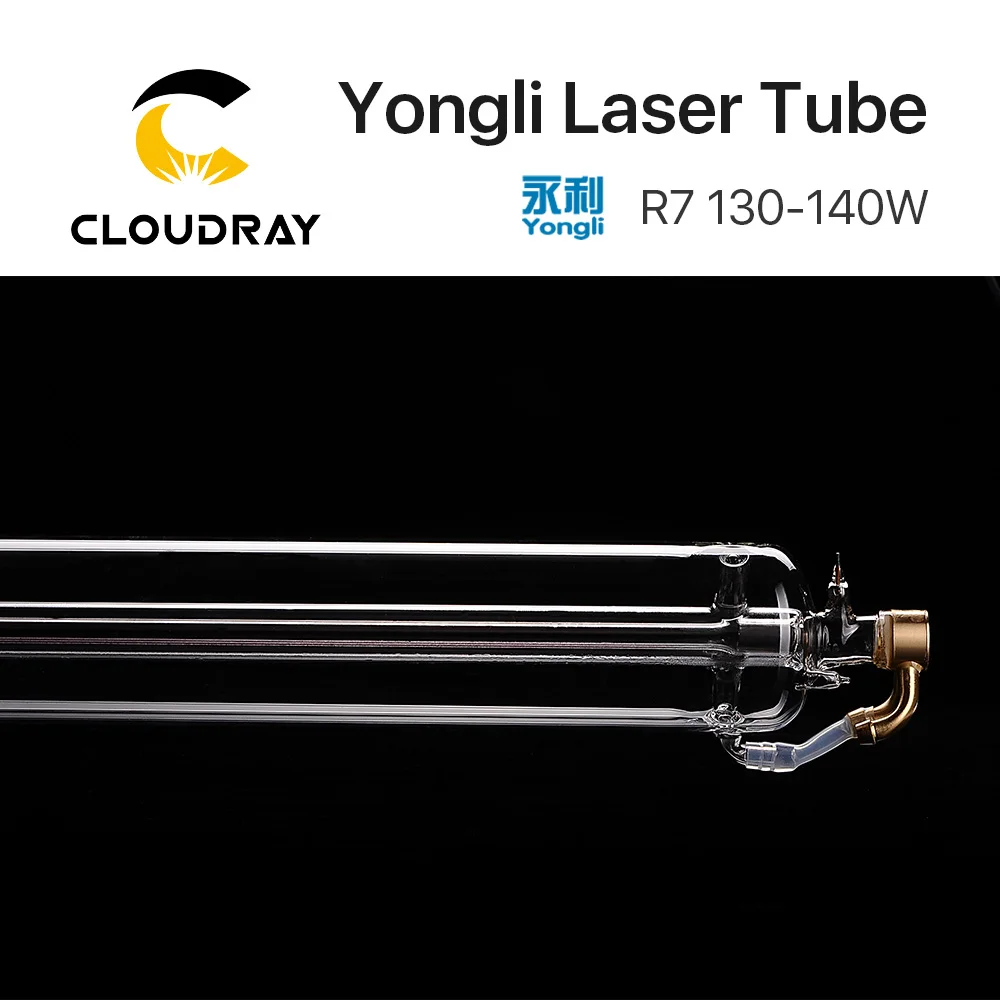 Cloudray Yongli R7 130W CO2 лазерная трубка деревянная коробка для чехла длина упаковки 1650