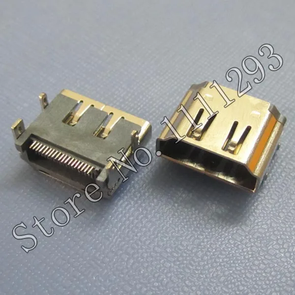 10 шт./лот разъем-hdmi/HDMI разъем для Acer Dell Lenovo HP Toshiba и т. Д. Ноутбук HDMI 19pin SMD |