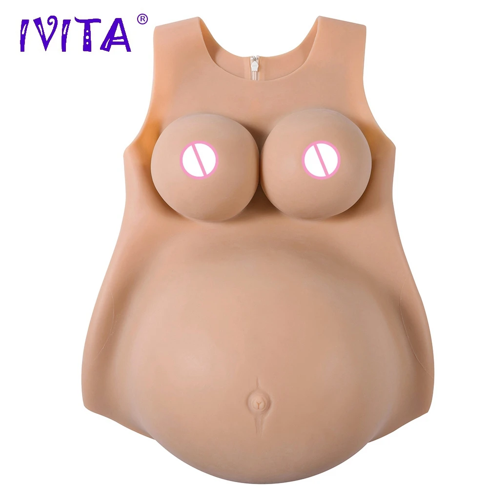 Реалистичная силиконовая форма для груди IVITA 6300 г искусственные трансвеститов