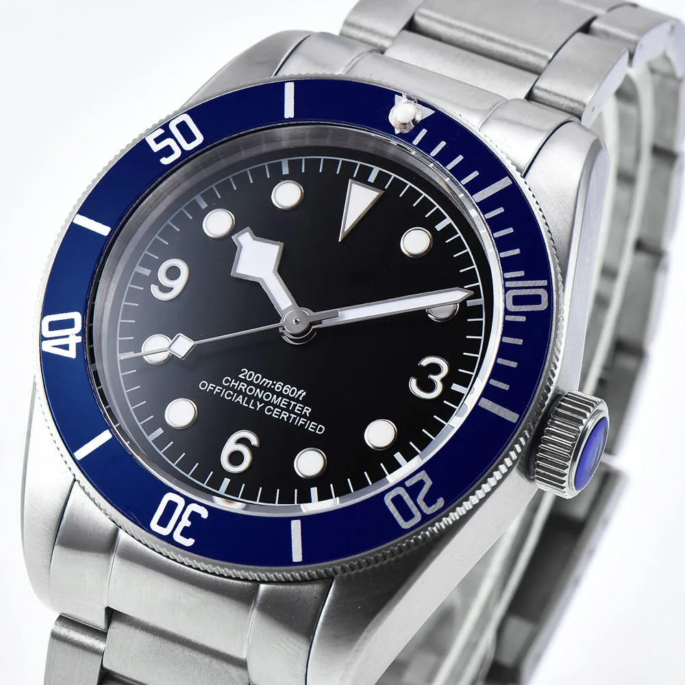 

Luxury 41mm Coegeut Watch Male Miyota Automatic mens Mechanical wristWatch Waterproof swim Full Steel Business Relogio Masculino