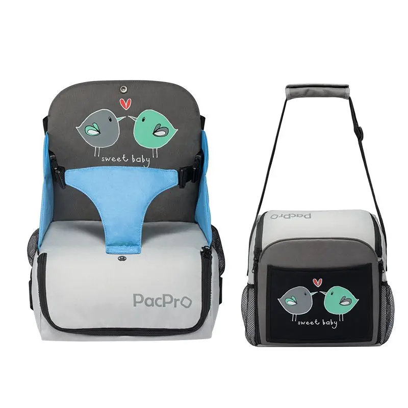 

New Baby Diaper Bag Booster Seat Waterproof Maternity Travel Backpack Baby Feeding Chair Nappy Bag Infants Nursing Shoulder Bag