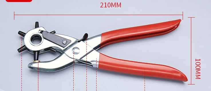 Дырокол для ремня многофункциональные штамповочные щипцы для ремней часы дыропробивная машина открытие и экономия труда