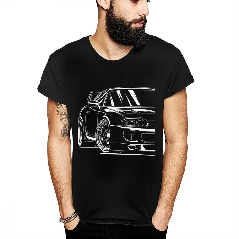 Rock And Roll Best T shirt Supra Shirt Design Car GTR JDM Popular Top design Tee Man 2019 New O-neck | Мужская одежда